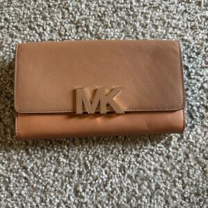 Michael Kors Tan Wallet